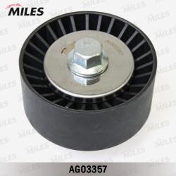 AG03357 Ролик ремня приводного OPEL/GM 2.0D/2.2D 10-