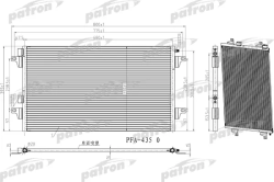 PRS1128 Радиатор кондиционера