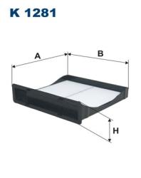 Фильтр салона SUBARU IMPREZA/FORESTER 08- K 1281