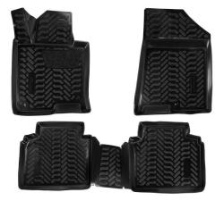 AIRLINE ACM-PS-40 Ковры для Kia Optima (16-), 4 шт., выс. борт, 3D с подпятником, ТЭП, черн.