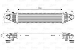 Интеркулер MB W204/W212 2.5/1.8D-2.0D A/T 09- 818 616