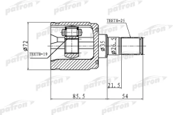 ШРУС PCV1344
