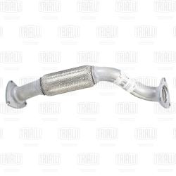 Труба приёмная для а/м Peugeot Boxer (06-)/Fiat Ducato (06-) с гофрой (алюм.сталь) (ERP 1115)
