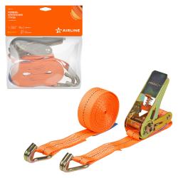 Ремень крепления груза с храповиком 1 т, 10 м (AS-T-22)