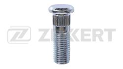 Шпилька колесная M12 x 1 5 L=41 D=12 4 Цинк be-4135