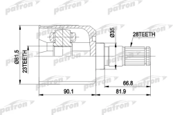 ШРУС PCV7301
