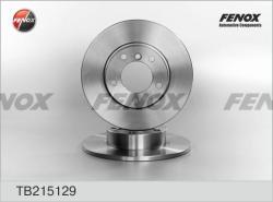 Диск тормозной BMW 3 E36 1.6-1.9 90-00 передний не вент.D 286мм. TB215129