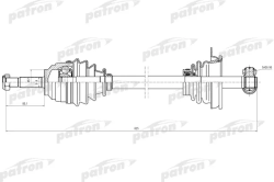 PDS0587 Полуось