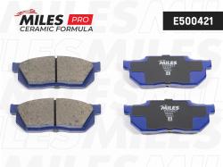 E500421 Колодки тормозные HONDA CIVIC/CRX/PRELUDE 83-95 передние б/датчика Ceramic
