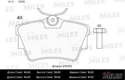 Колодки тормозные NISSAN PRIMASTAR/OPEL VIVARO/RENAULT TRAFIC зад. SemiMetallic E110474