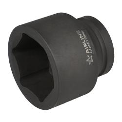 Головка ударная торцевая 1-1/2"DR шестигранная 75мм, L=100мм (ATAS709)