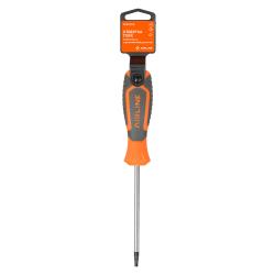 Отвертка TORX TX20x100мм, магнитный наконечник, пласт.подвес (ATBX008)