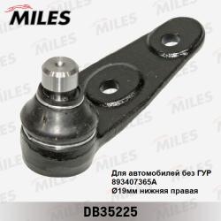 Опора шаровая AUDI 80 89-92 нижн.прав.(без ГУР 19mm) DB35225
