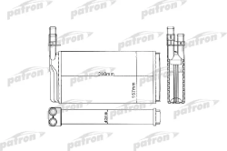 PRS2001 Радиатор отопителя