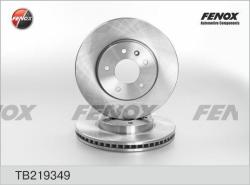 Диск тормозной CHEVROLET CAPTIVA/OPEL ANTARA 07- передний вент. TB219349