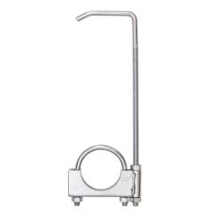 Хомут стремяночный Ф50мм с угловым крючком для глушителя 4401174