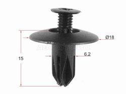Клипса защита бампера HONDA/KIA/HYUINDAI (1 шт.)