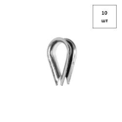 КОУШ 4х5 мм DIN 6899 оц. 10шт FORTLUFT sts019841