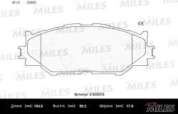 E500313 Колодки тормозные LEXUS IS220/IS250 05- передние Ceramic