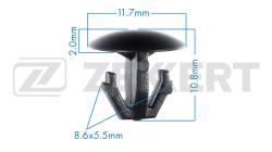 Клипса крепёжная Honda (миним. кол-во заказа 10 шт) be-2543