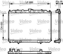Радиатор NISSAN X-TRAIL 2.0-2.5 A/T 01- 735 064