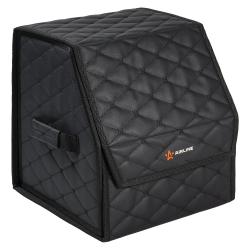 Органайзер-саквояж в багажник (30*30*35 см), стёганный ромб, цвет черный (АDSO001)