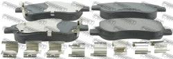 КОЛОДКИ ТОРМОЗНЫЕ ПЕРЕДНИЕ КОМПЛЕКТ HONDA CR-V RE3/RE4 2007-2012 0301-ref