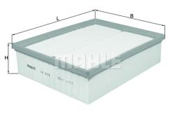 Фильтр воздушный AUDI A4 1.6-3.2 00- LX819