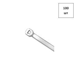 Кабельная стяжка 4.7х200 черная 100шт FORTLUFT sts020819