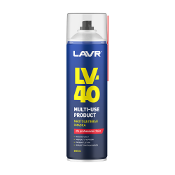 Многоцелевая смазка LV-40  LAVR 0,650л SERVICE MULTI-PURPOSE SPRAY Ln3504