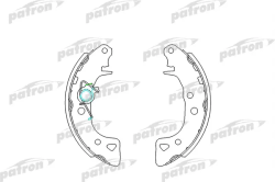 PSP232 Колодки тормозные барабанные