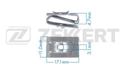 Зажим VAG (миним. кол-во заказа 10 шт) be-3658