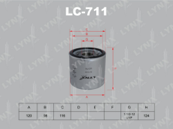 Фильтр масляный NISSAN Atlas 4.3D-4.6D 95> LC-711
