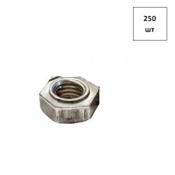 Гайка приварная M12 DIN 929 250шт FORTLUFT sts032686