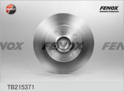 Диск тормозной CITROEN C4 1.4-2.0 04-/PEUGEOT 307 1.4-2.0 00- задний с подш. TB215371