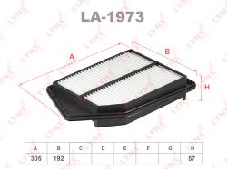 Фильтр воздушный HONDA Accord IX 2.4 13> LA-1973