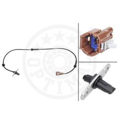 Датчик ABS NISSAN: NP300 NAVARA (D40)  NP300 NAVARA Pritsche/Fahrgestell (D40) 06-s401