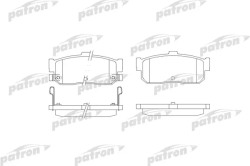 PBP1104 Колодки тормозные дисковые