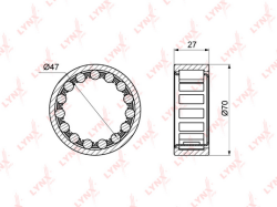 Лампа R10W G18 24V 10W BA15S L24510