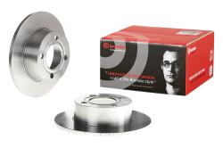 Диск тормозной задн. AUDI 100 (44  44Q  C3) 08/82-07/91 / AUDI 100 Avant (44  44Q  C3) 08/82-11/90 / 08.4874.14