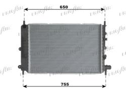 Радиатор FORD ESCORT 1.4-2.0 91- 0105.3047