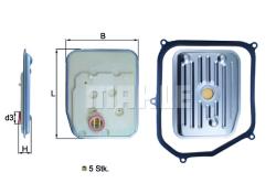 Фильтр АКПП VAG с прокладкой HX147KIT