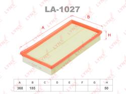 Фильтр воздушный AUDI A3/VW GOLF/BORA/SKODA OCTAVIA 1.4-3.2 LA-1027