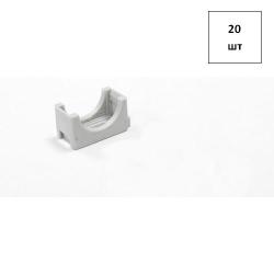 Двусостов.зажим для пласт.труб ECAV 32-40 20шт FORTLUFT sts020101