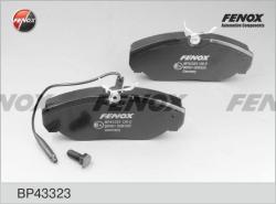Колодки тормозные CITROEN JUMPER/FIAT DUCATO/PEUGEOT BOXER 94-99 передние BP43323