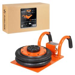 Домкрат пневматический 2т 115-300мм, 2 секции, корот. ручка (ABJF01)