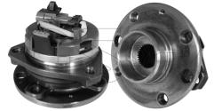 Ступица с подшипником OPEL ASTRA G/ZAFIRA A 98-05 пер. +ABS (4отверстия) 9333033K