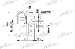ШРУС PCV1239