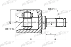 ШРУС PCV1384