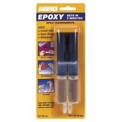 ABRO Клей эпоксидный 300 (в шприцах) прозрачный 25 мл EP-300